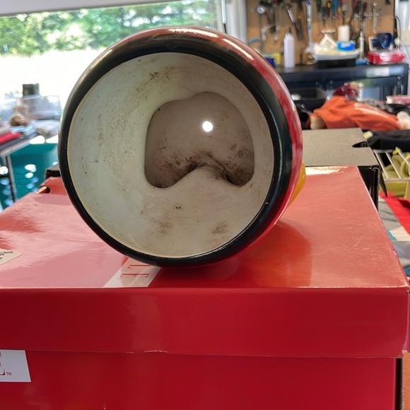 Disney Mickey Mouse Red and Yellow planter - Picture 2 of 3